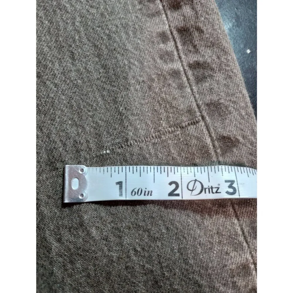 Levi's Jeans Men's 34 34 Charcoal Straight‎ Leg Button Fly